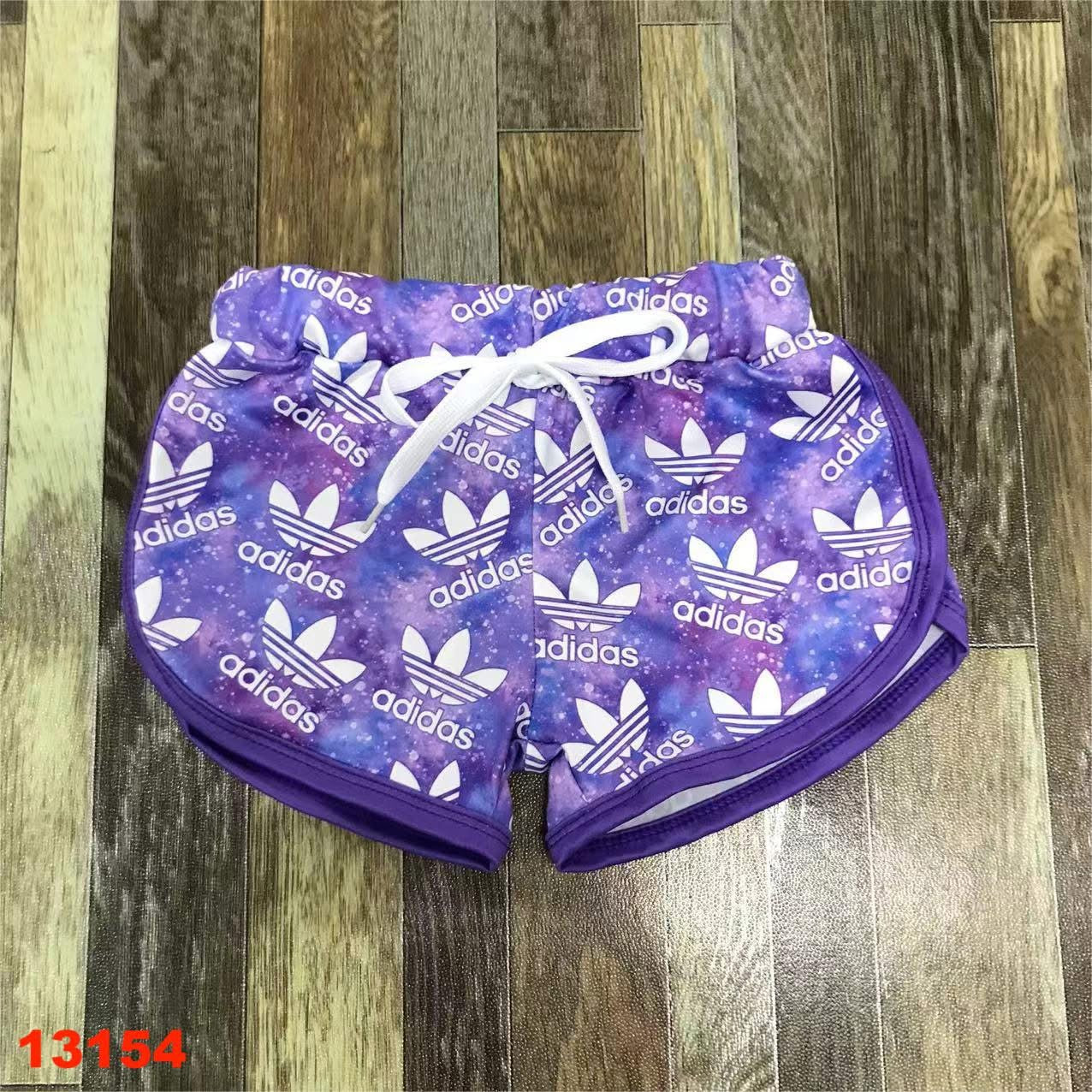 Purple Splatter Das Shorts