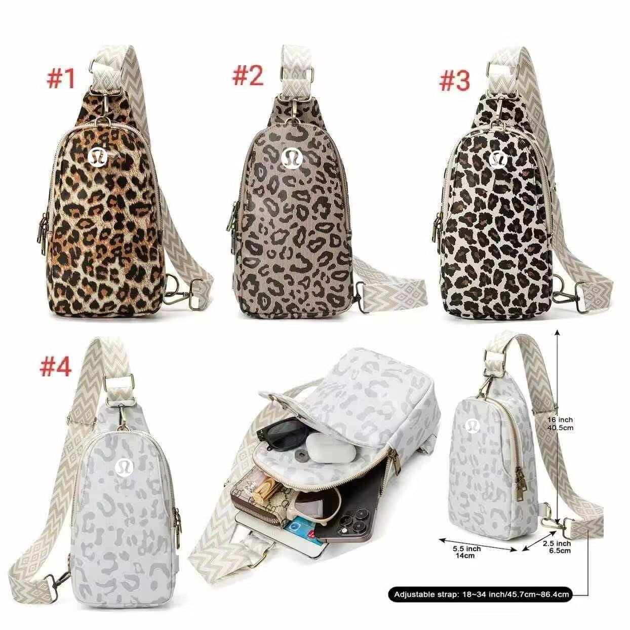 Lulu Leopard Cross Body Bag