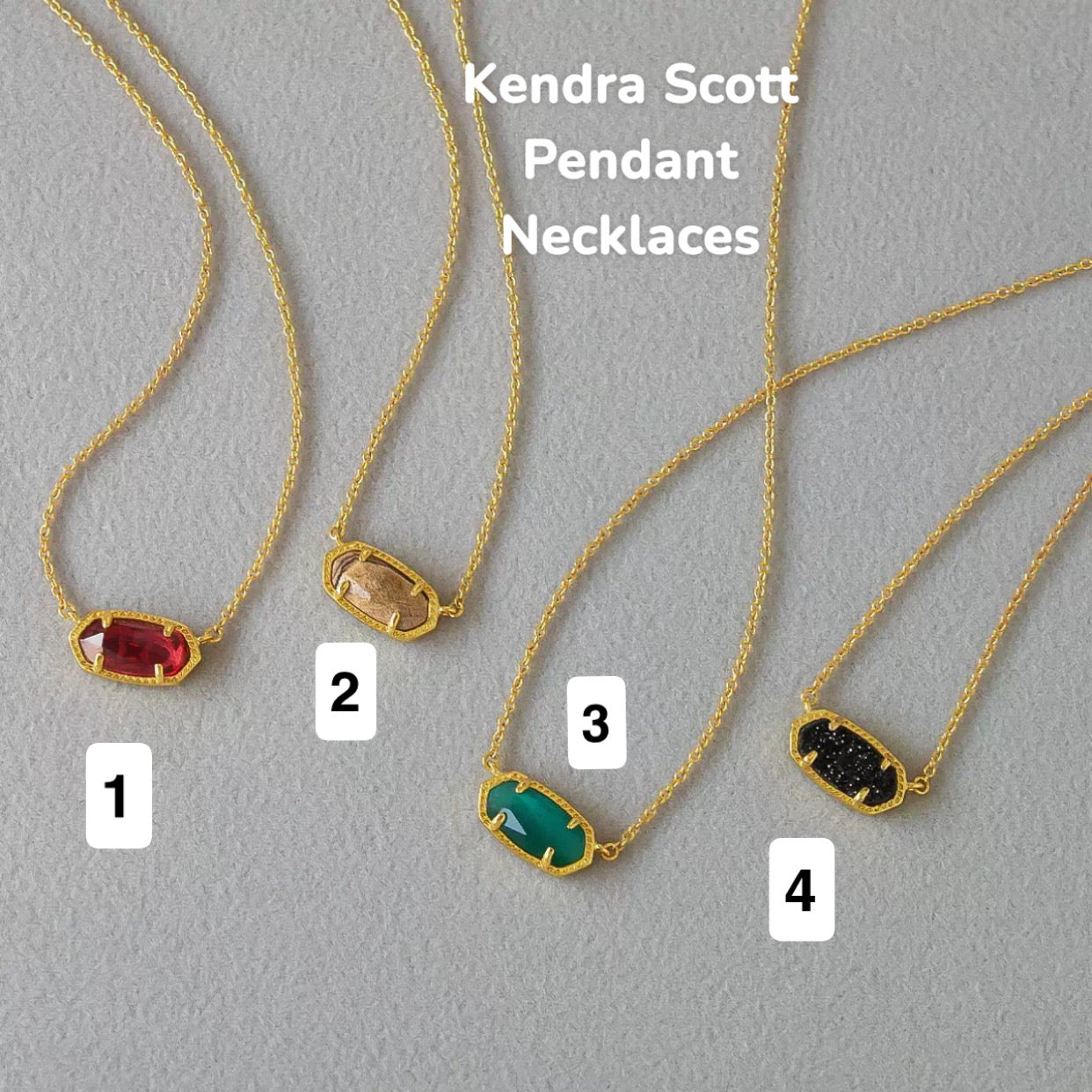 KS Pendant Necklaces