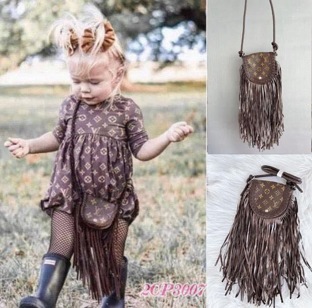 Kids Fringe L.V. Purse