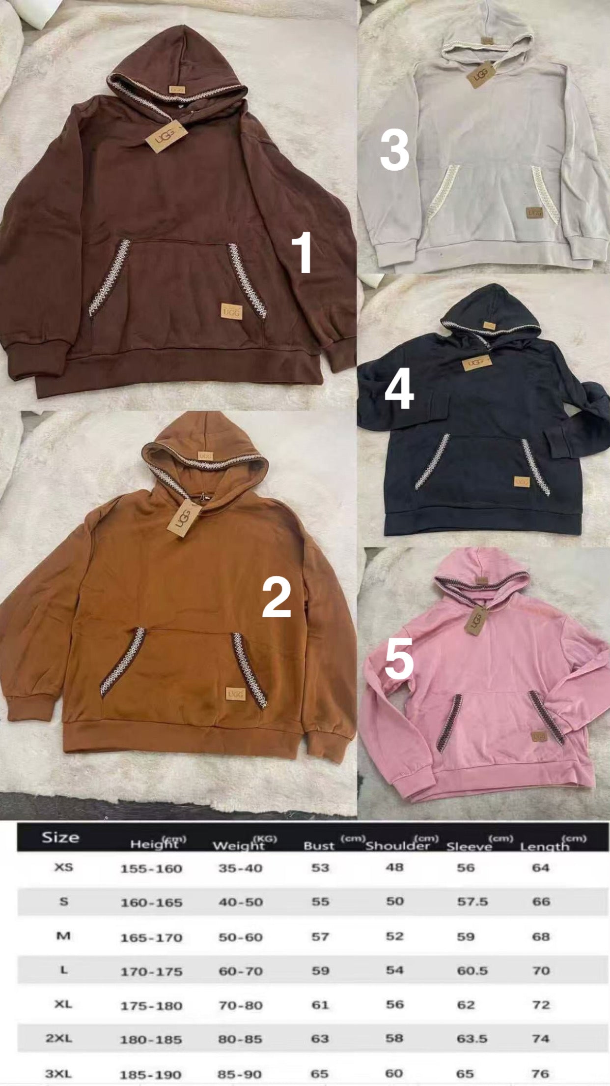 UGH Hoodies