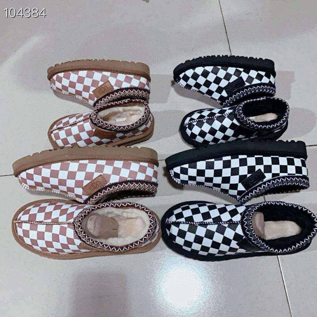 Kids Checkered UGH Shoes