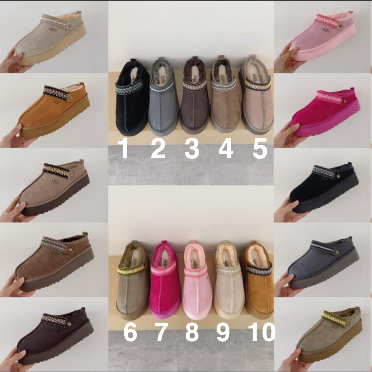 Slip On UGHs with Pattern Strap