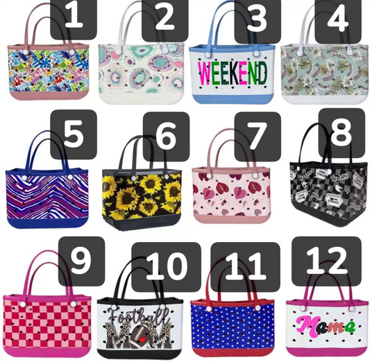 Patterned B O G G Bags -2