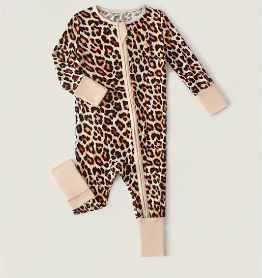 RTS Leopard Bamboo Zippie