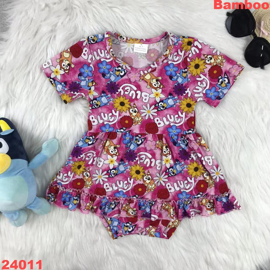 Bamboo Blue Dog Skirted Leo