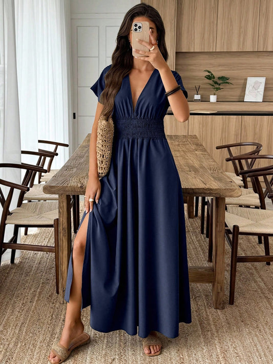 Navy Maxi Dress