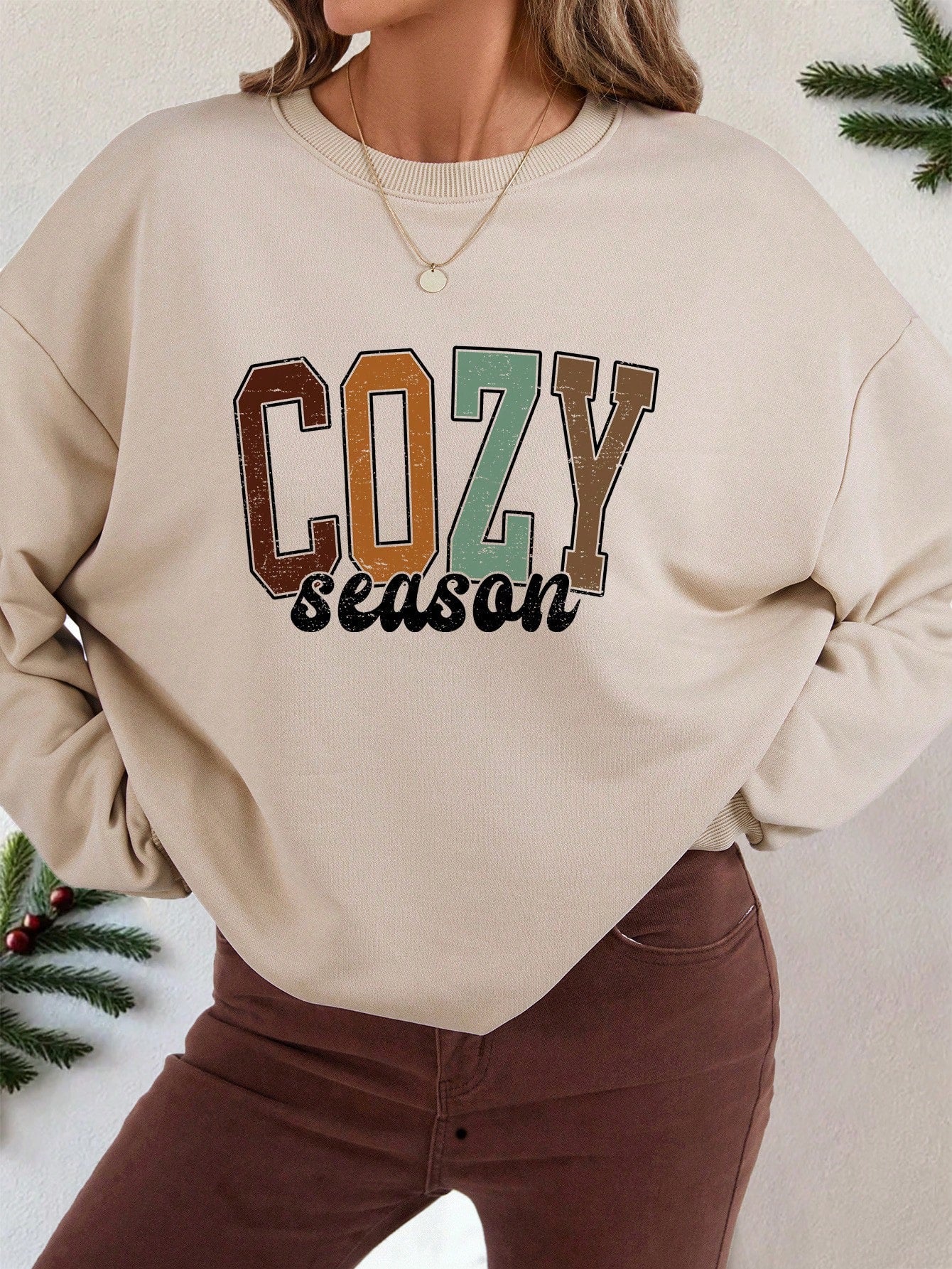 Plus Size Cozy Pullover