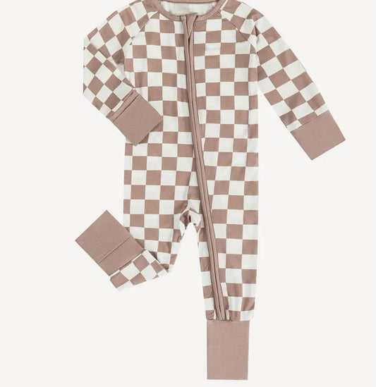 RTS Checkered Bamboo Zippie