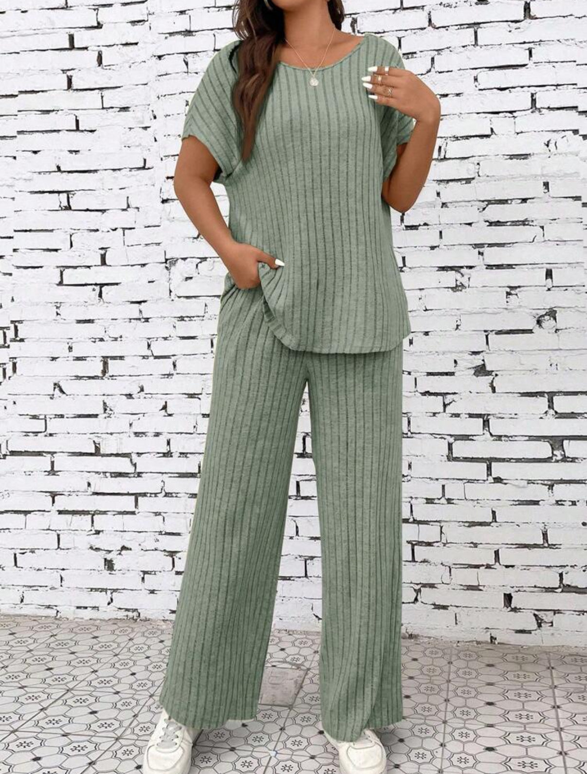 Sage Green Lounge Set