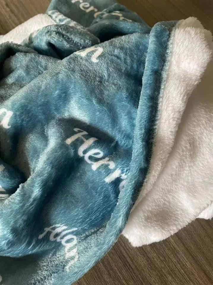 Custom Plush Blankets