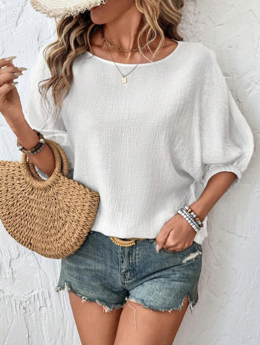 Solid White Top