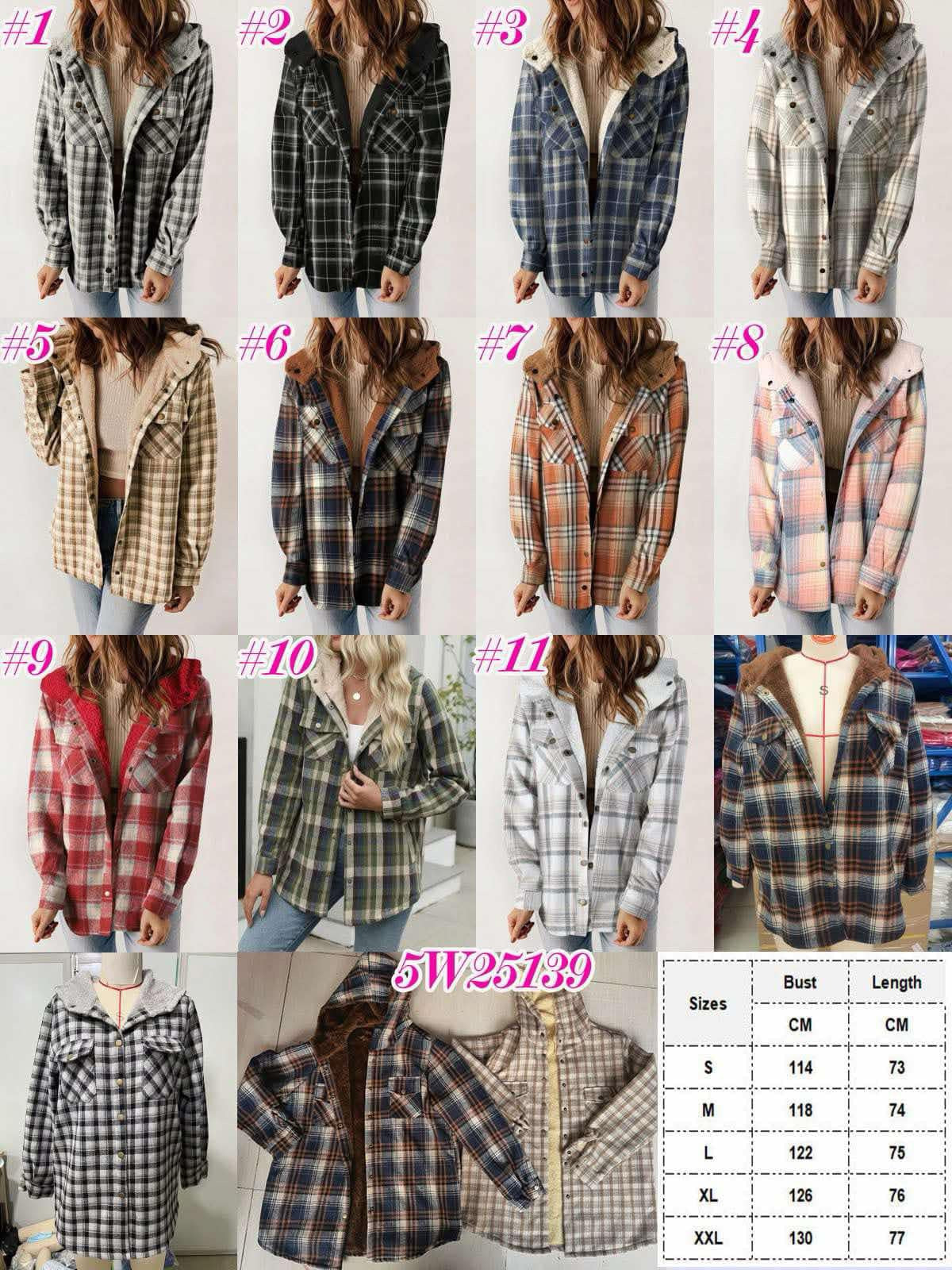 Women’s Fleece Lined Shackets