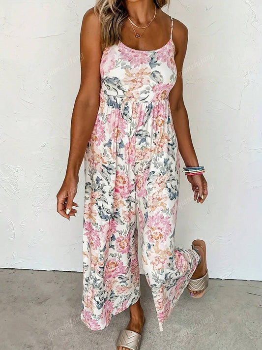 Floral Jumpsuit - SOO soft!!
