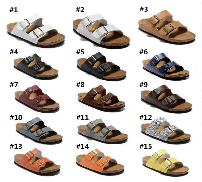 Women’s Birk Slide On Sandals (Colors 1-12)
