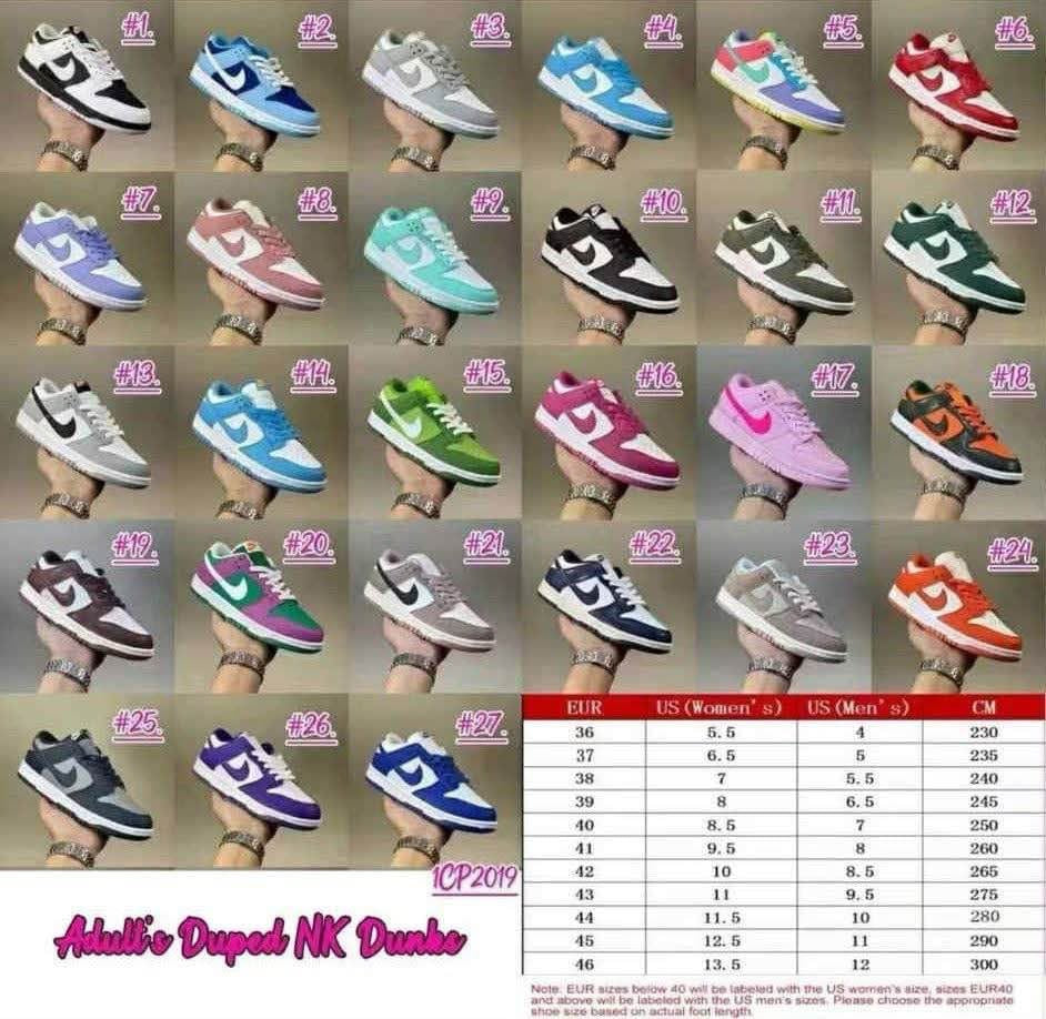 Women’s N I K E Shoes (21-27)