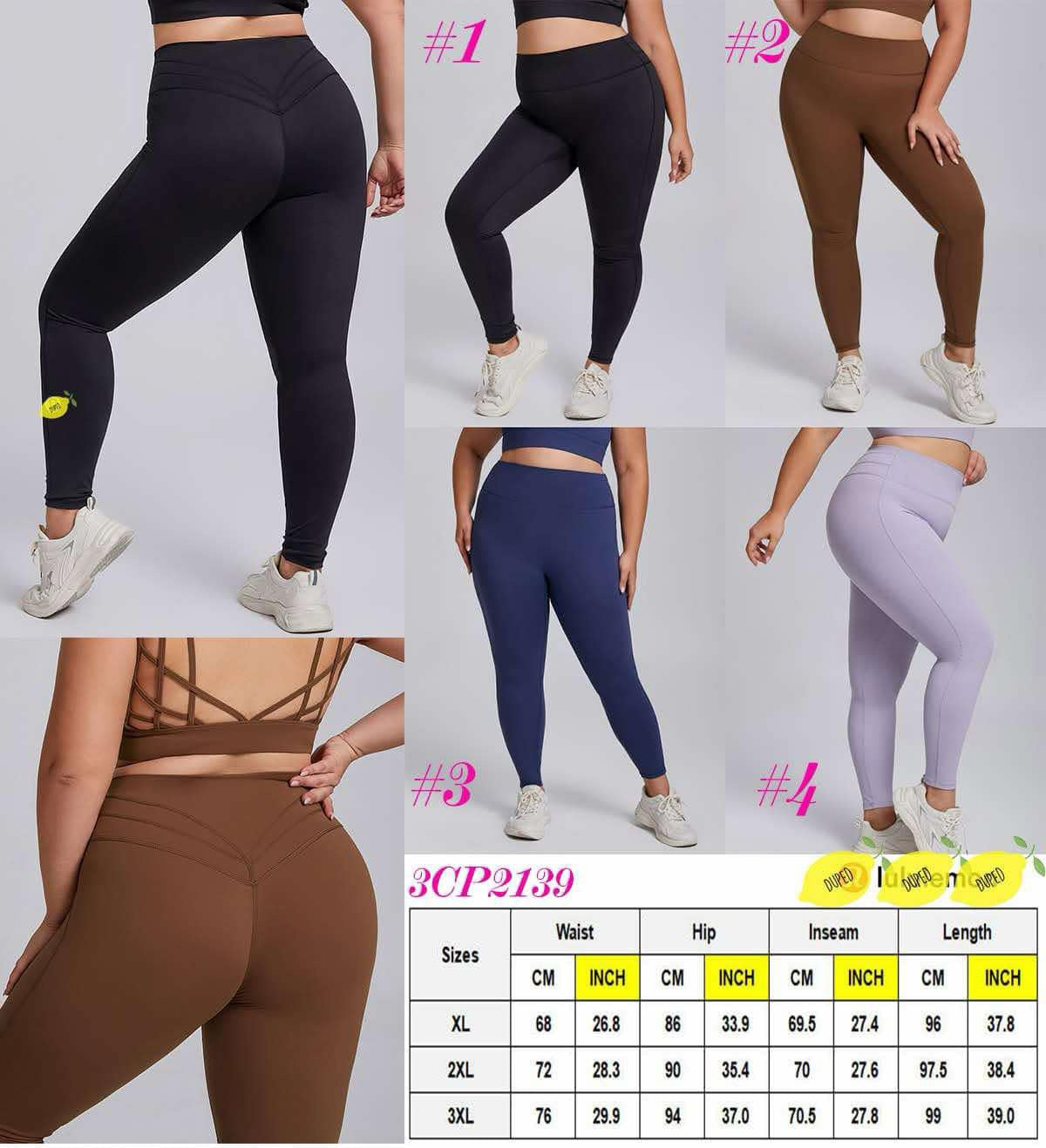 Plus Size Lulu Leggings