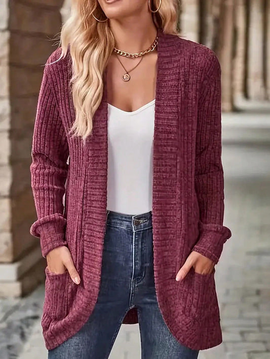 Purple Cardigan