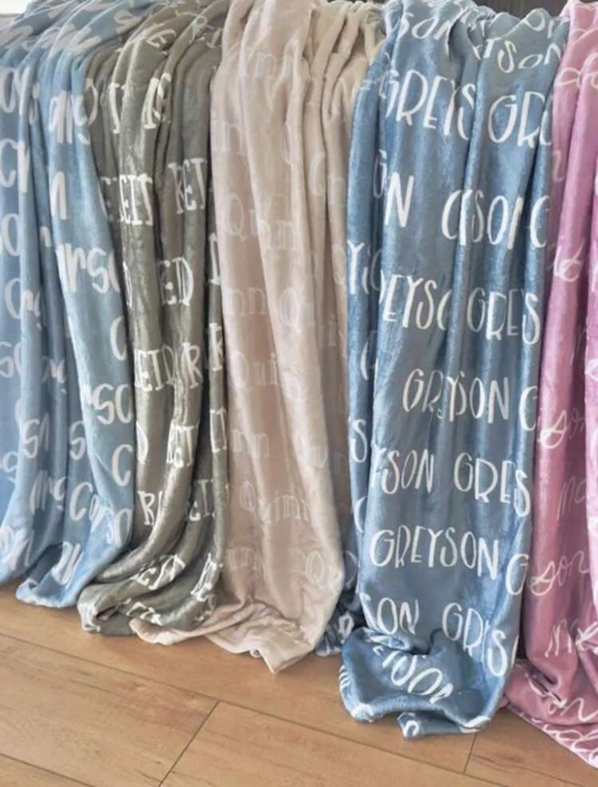 Custom Plush Blankets