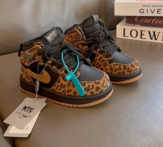 Kids Leopard N!KE Shoes