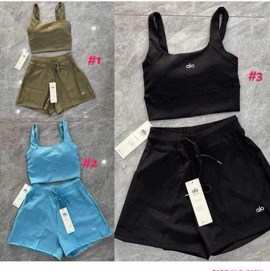 Women’s Alo Sports Bra & Short Sets -MSRP $69
