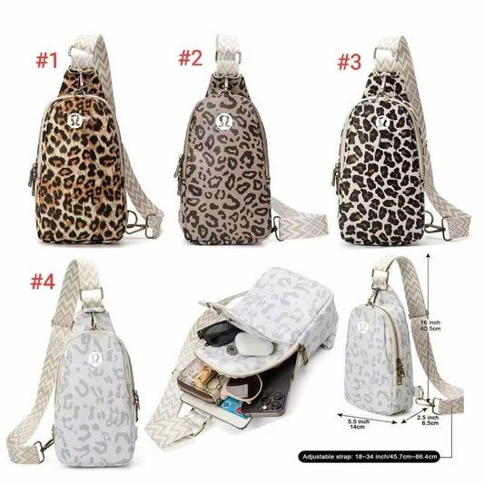 Lulu Leopard Cross Body Bag