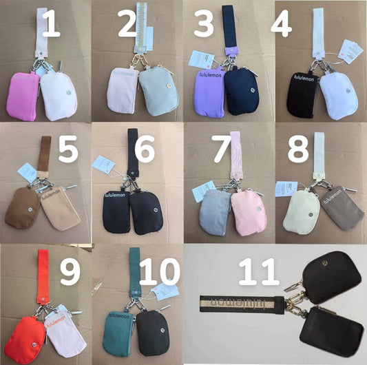 LuLu 2 Pouch Wristlet -MSRP $58