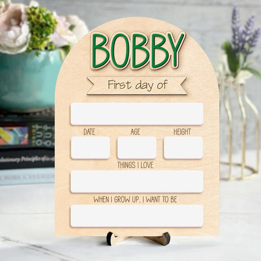 Custom Back To School Sign