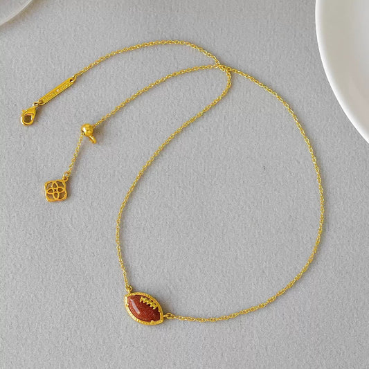 KS Football Necklace