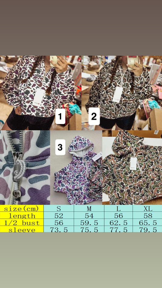 Lulu Women’s 3/4 Zip Hoodies
