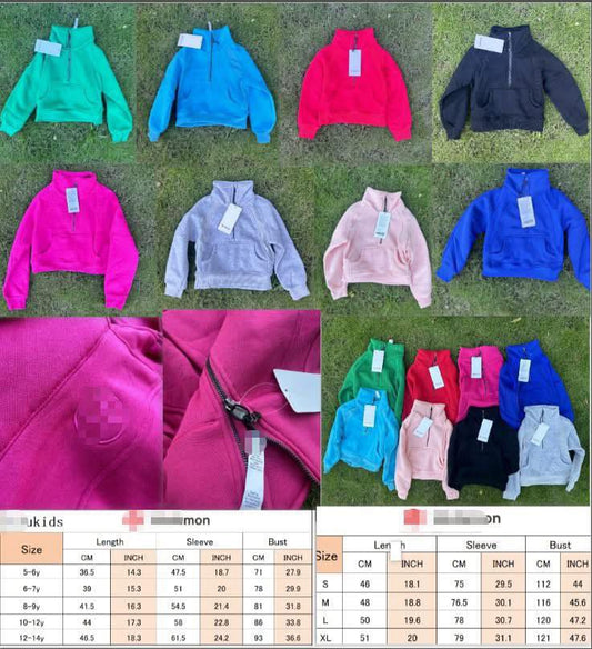 Kids 3/4 Sleeve Lulu Pullovers
