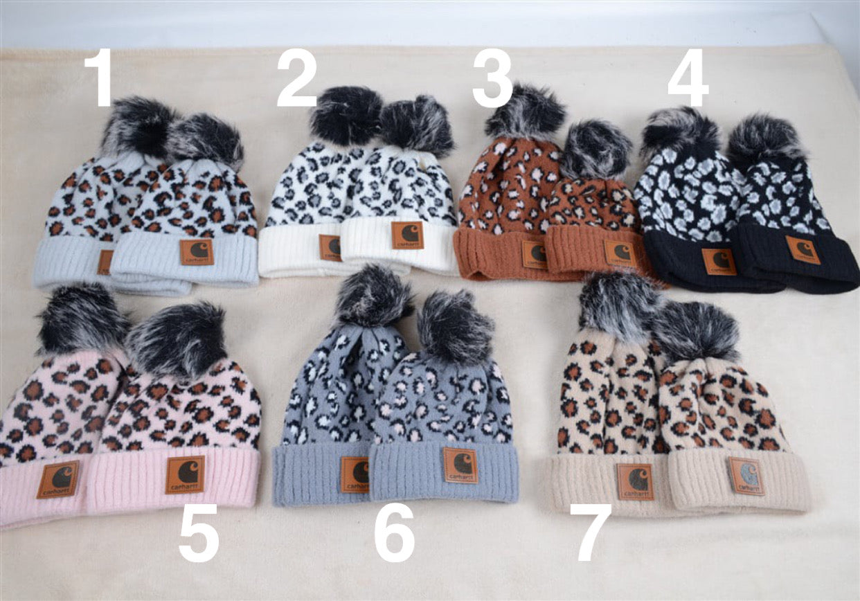 KIDS Furr Pom CH Hats