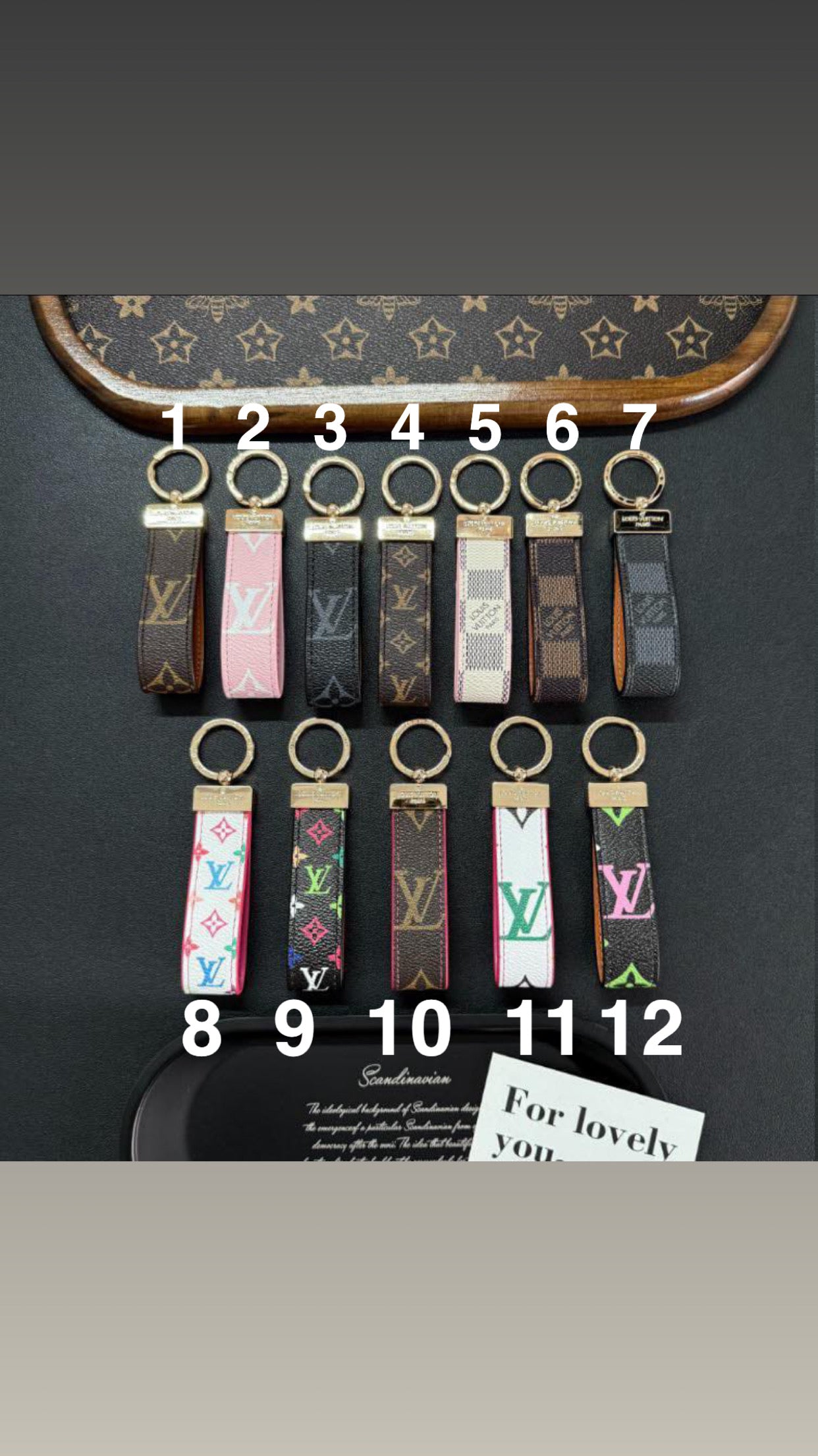 L. V. Keychains