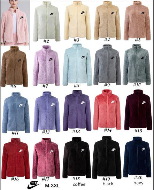 Women’s Fluffy N I K E Jackets