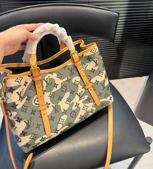 L. V. Camo Purse